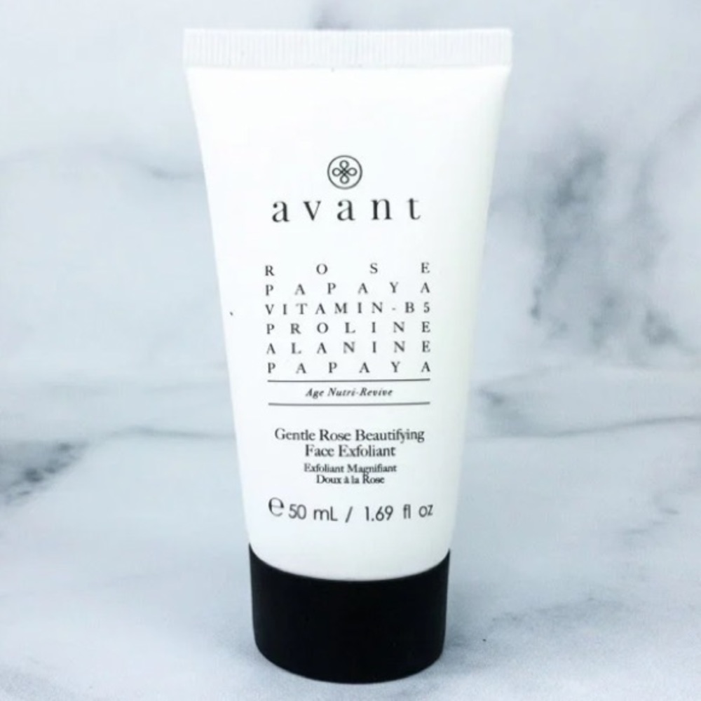 AVANT Skincare Rose Papaya Gentle Rose Face Exfoliant
